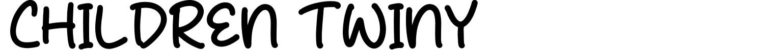 Children Twiny Font Demo