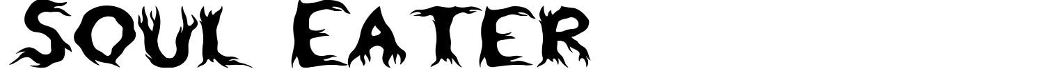 Soul Eater Font Demo