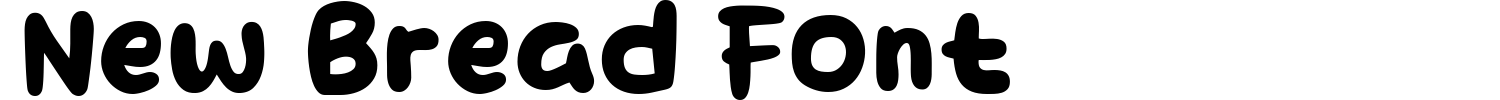 New Bread Font Font Demo