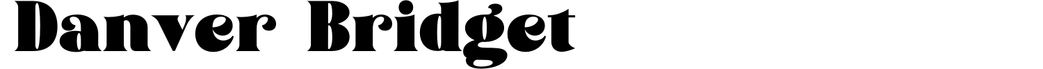 Danver Bridget Font Demo