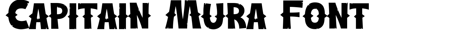 Capitain Mura Font Demo