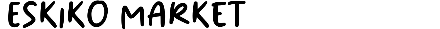 Eskiko Market Font Demo