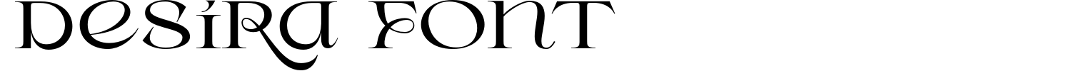 Desira Font Demo