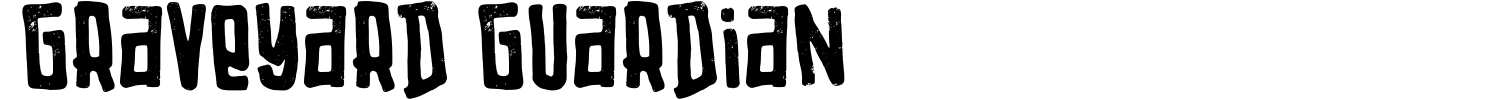 Graveyard Guardian Font Demo