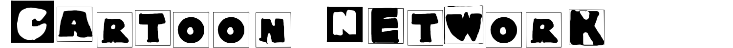 Cartoon Network Font Demo