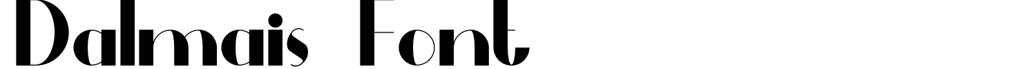 Dalmais Font Demo