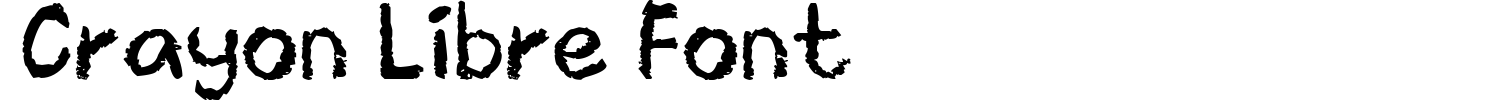 Crayon Libre Font Demo