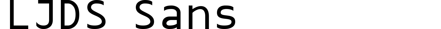 LJDS Sans Font Demo