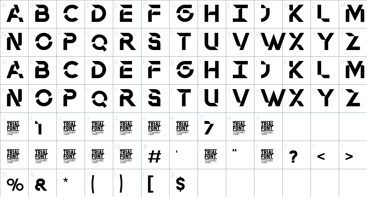 Explore Changes font Character Map