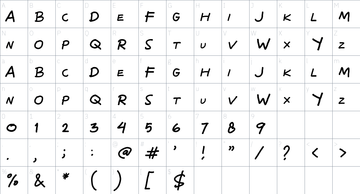 Maximum Profit Font font Character Map